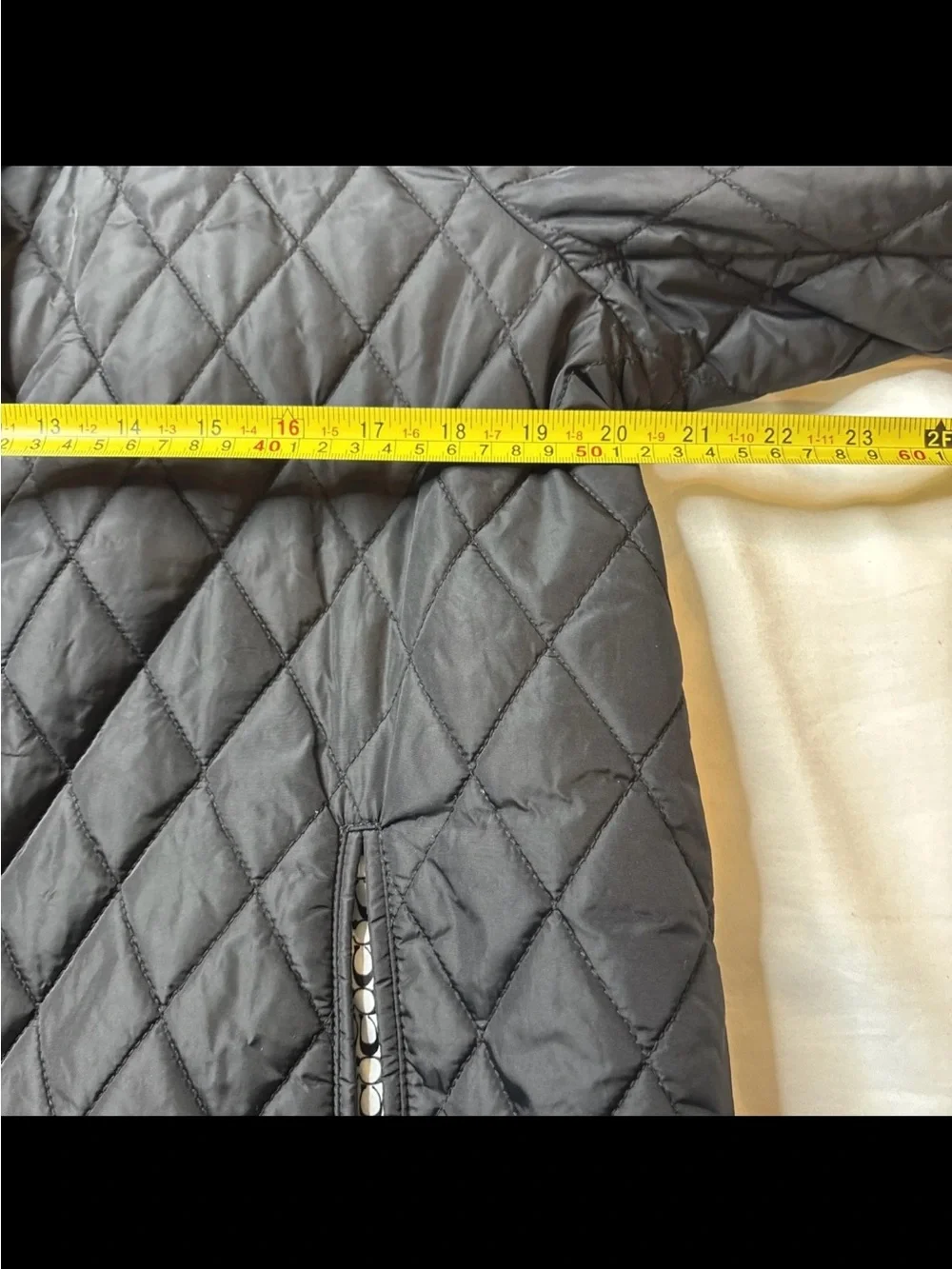 Coach signature quilted